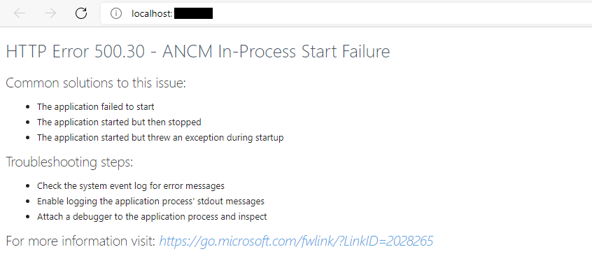 Error While Upgrading Solution From ASP.NET Core 2.1 To ASP.NET Core 3.1